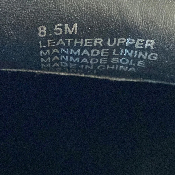 Chelsea & Violet The Lundin Leather Preppy Slingback Mules Size 8.5 - Picture 9 of 9